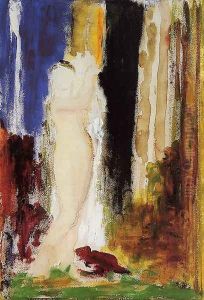 Woman Bathing by Gustave Moreau