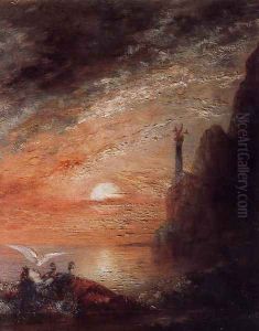 The Death of Sappho I by Gustave Moreau