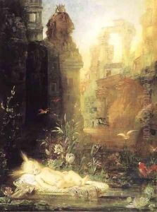 Moses by the Nile by Gustave Moreau