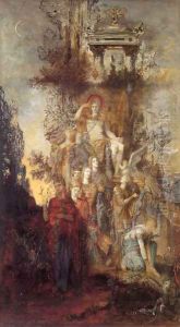 The Muses Leaving Their Father Apollo to go and Enlighten the World by Gustave Moreau