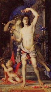 Young Man and Death by Gustave Moreau
