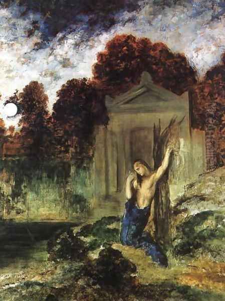 Orpheus on the Tomb of Euridice - view 1