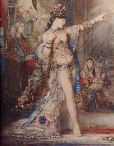 The Apparition [detail] by Gustave Moreau