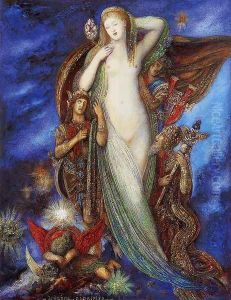 Helene glorifee by Gustave Moreau
