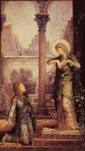 The Poet and the Saint by Gustave Moreau