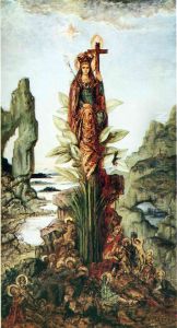 Mystical Flower by Gustave Moreau