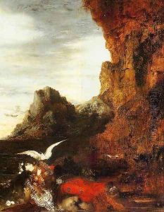 The Death of Sappho II by Gustave Moreau
