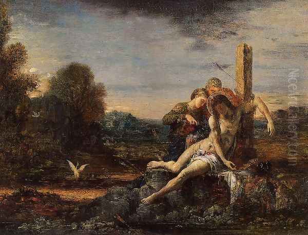 Saint Sebastian being Tended by Saintly Women - view 1