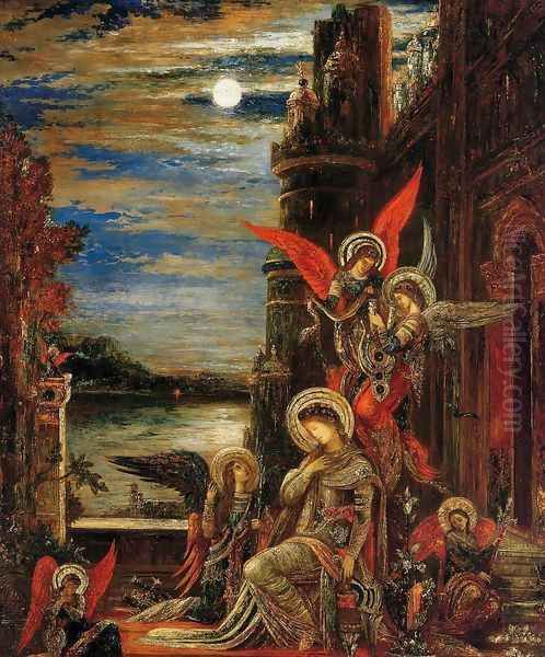 Saint Cecilia: Angels Announcing Her Impending Martyrdom - view 1