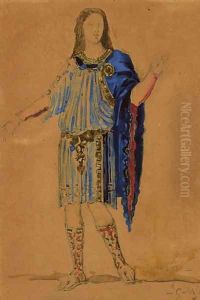 Costume design for Phaon from the opera Sapho by Charles Gounod