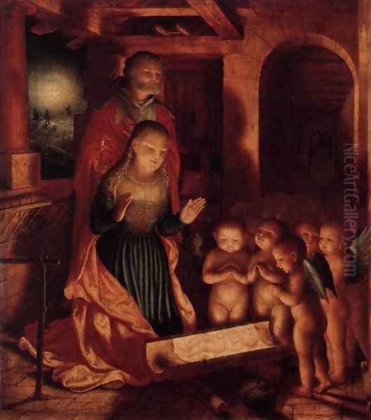 The Birth of Jesus c. 1530 - view 1