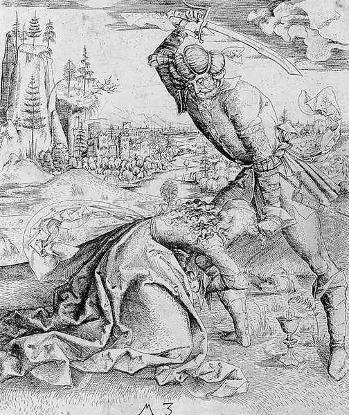 Martyrdom of St Barbara 1501 - view 1