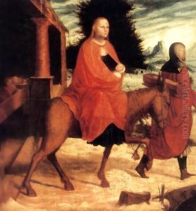 The Flight into Egypt c. 1530 by Master M Z