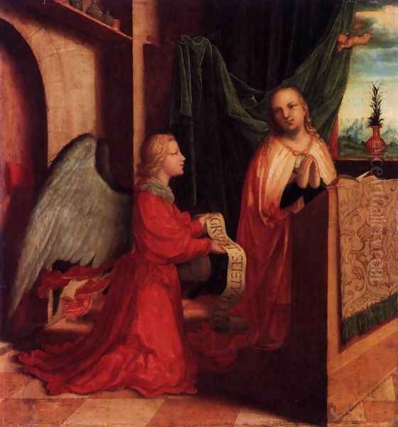 The Annunciation c. 1530 - view 1