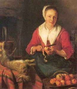 The Busy Cook by Gabriel Metsu