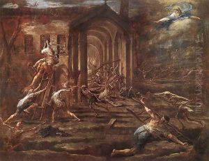 Sacrilegious Robbery (Furto sacrilego) by Alessandro Magnasco