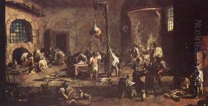 Interrogations in Jail (Interrogatorio in carcere) by Alessandro Magnasco