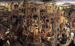 Scenes From The Passion Of Christ by (manner of) Memling, Hans