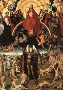 Last Judgment Triptych (central) 1467-71 Last Judgment Triptych (central) 1467-71