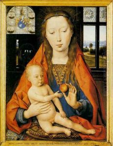 Diptych Of Martin Van Nieuwenhove by (manner of) Memling, Hans