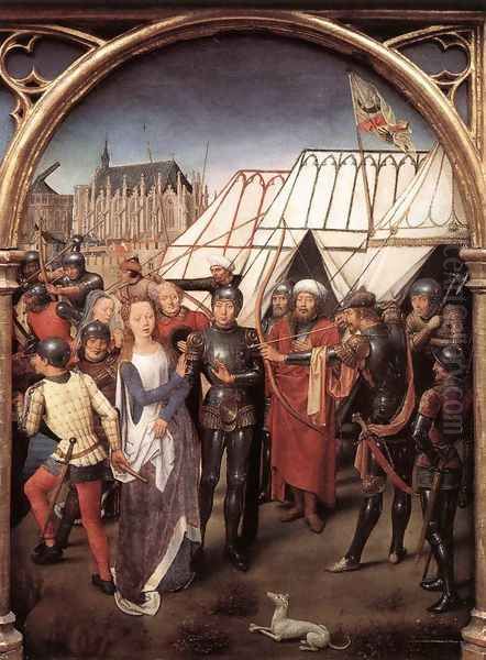 St Ursula Shrine- Martyrdom (scene 6) 1489 - view 1