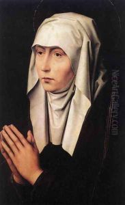 Mater Dolorosa 1480s by (manner of) Memling, Hans