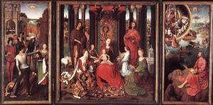 St John Altarpiece by (manner of) Memling, Hans