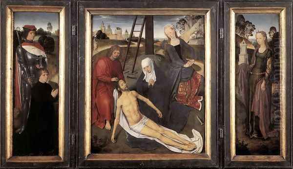 Triptych of Adriaan Reins 1480 - view 1