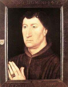 Portrait of Gilles Joye 1472 Portrait of Gilles Joye 1472