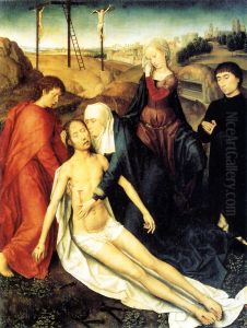 Lamentation by (manner of) Memling, Hans