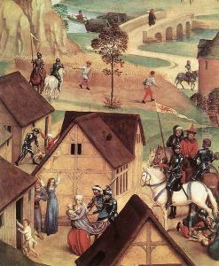 Advent and Triumph of Christ (detail-1) 1480