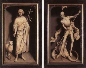 Triptych of the Family Moreel (closed) 1484