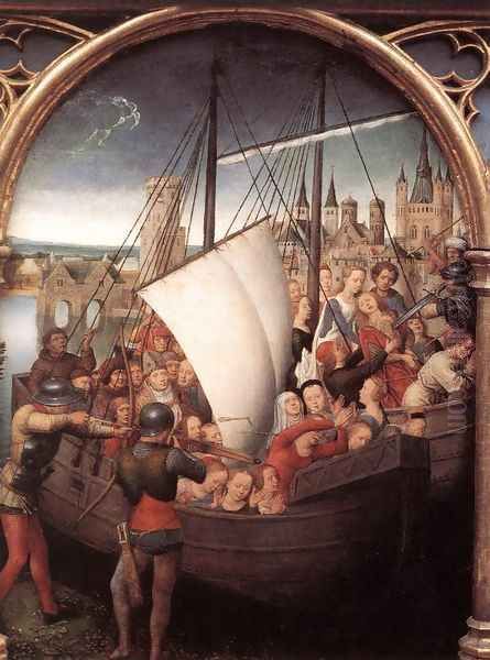 St Ursula Shrine- Martyrdom (scene 5) 1489 - view 1
