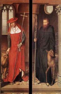 Passion (Greverade) Altarpiece (closed) 1491 by (manner of) Memling, Hans