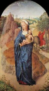 Virgin and Child in a Landscape