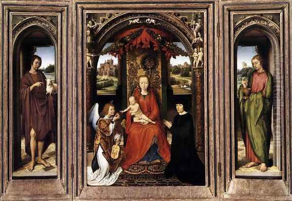 Triptych c. 1485 - view 1