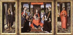 The Donne Triptych by (manner of) Memling, Hans