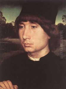 Portrait of a Young Man before a Landscape c. 1480
