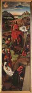 Passion (Greverade) Altarpiece (right wing) 1491 by (manner of) Memling, Hans