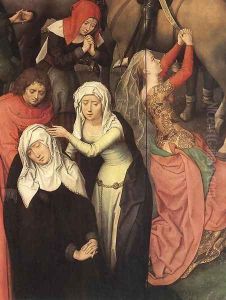 Passion (Greverade) Altarpiece (detail) 1491 by (manner of) Memling, Hans