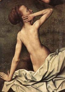Last Judgment Triptych (detail-7) 1467-71 by (manner of) Memling, Hans