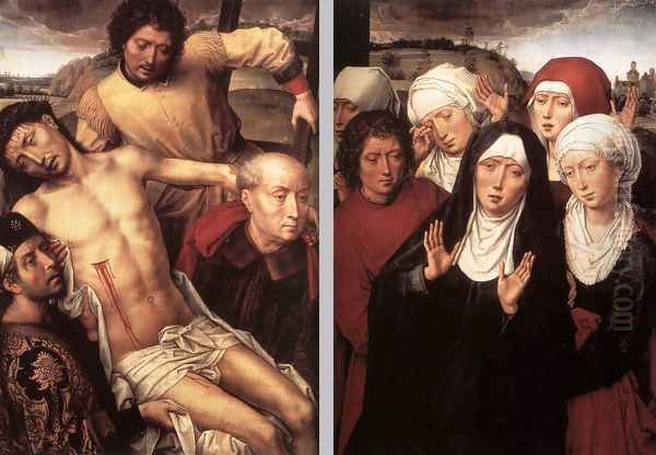 Diptych with the Deposition 1492-94 - view 1