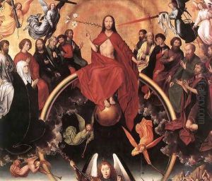 Last Judgment Triptych (detail-3) 1467-71