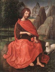 St John and Veronica Diptych (left wing) c. 1483