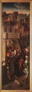 Passion (Greverade) Altarpiece (left wing) 1491 by (manner of) Memling, Hans