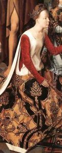 St John Altarpiece (detail-6) 1474-79 by (manner of) Memling, Hans