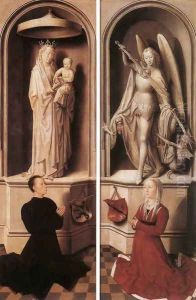 Last Judgment Triptych [detail: 13] by (manner of) Memling, Hans