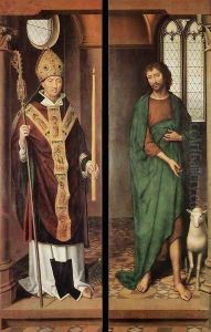 Passion (Greverade) Altarpiece (first closed position) by (manner of) Memling, Hans
