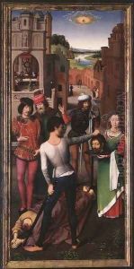 St John Altarpiece (left wing)