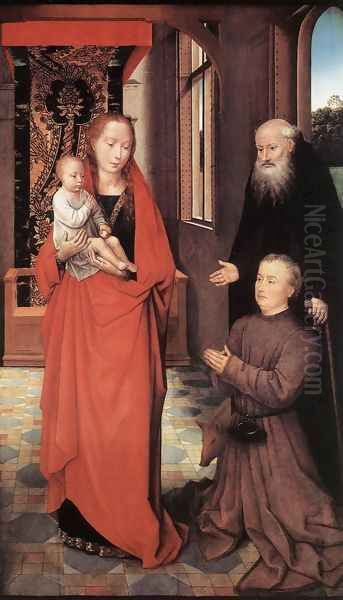 Virgin and Child with St Anthony the Abbot and a Donor - view 1